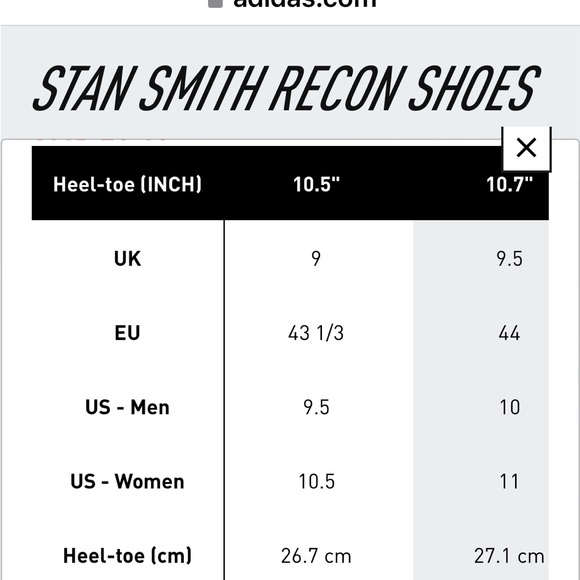 adidas Stan Smith Recon Green White Leather - Picture 15 of 16
